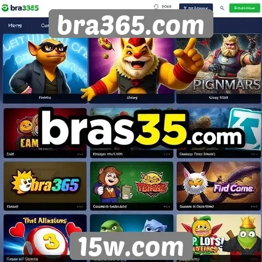 bra365 oferece ampla variedade de jogos online